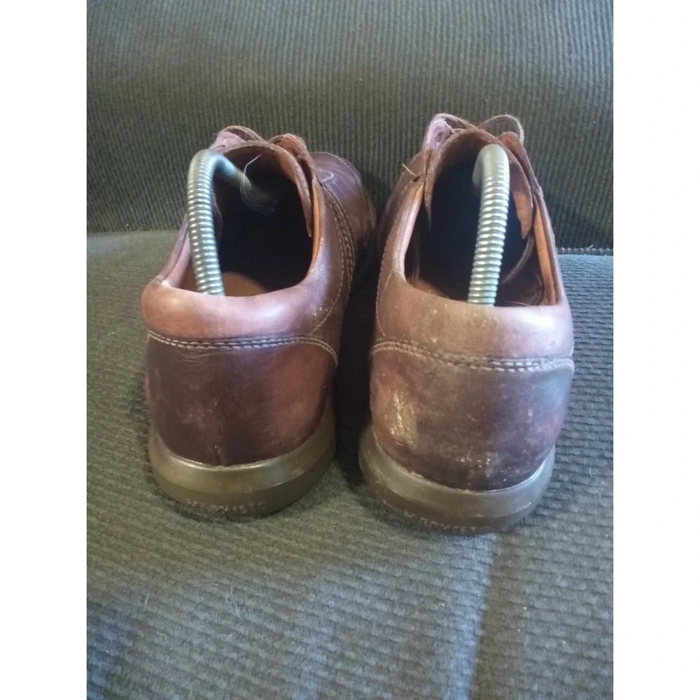 Mephisto Air-Jet BROWN Leather‎ Walking Shoes Men's 8.5 Comfort + Quality